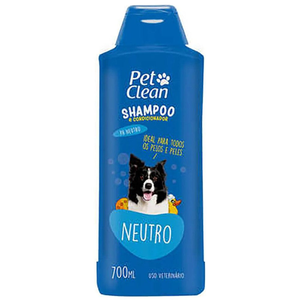 Shampoo Y Acondicionador Neutro - Petclean 700 Ml