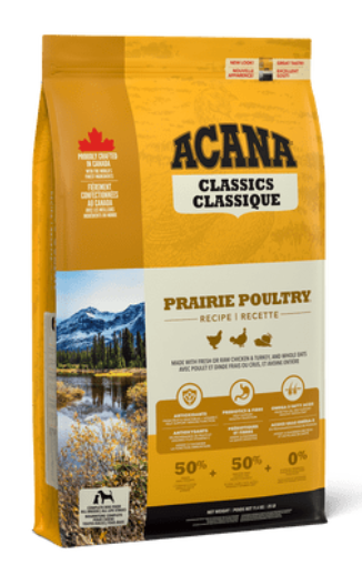 ACANA CLASSICS (prairie poultry) 9.7KG