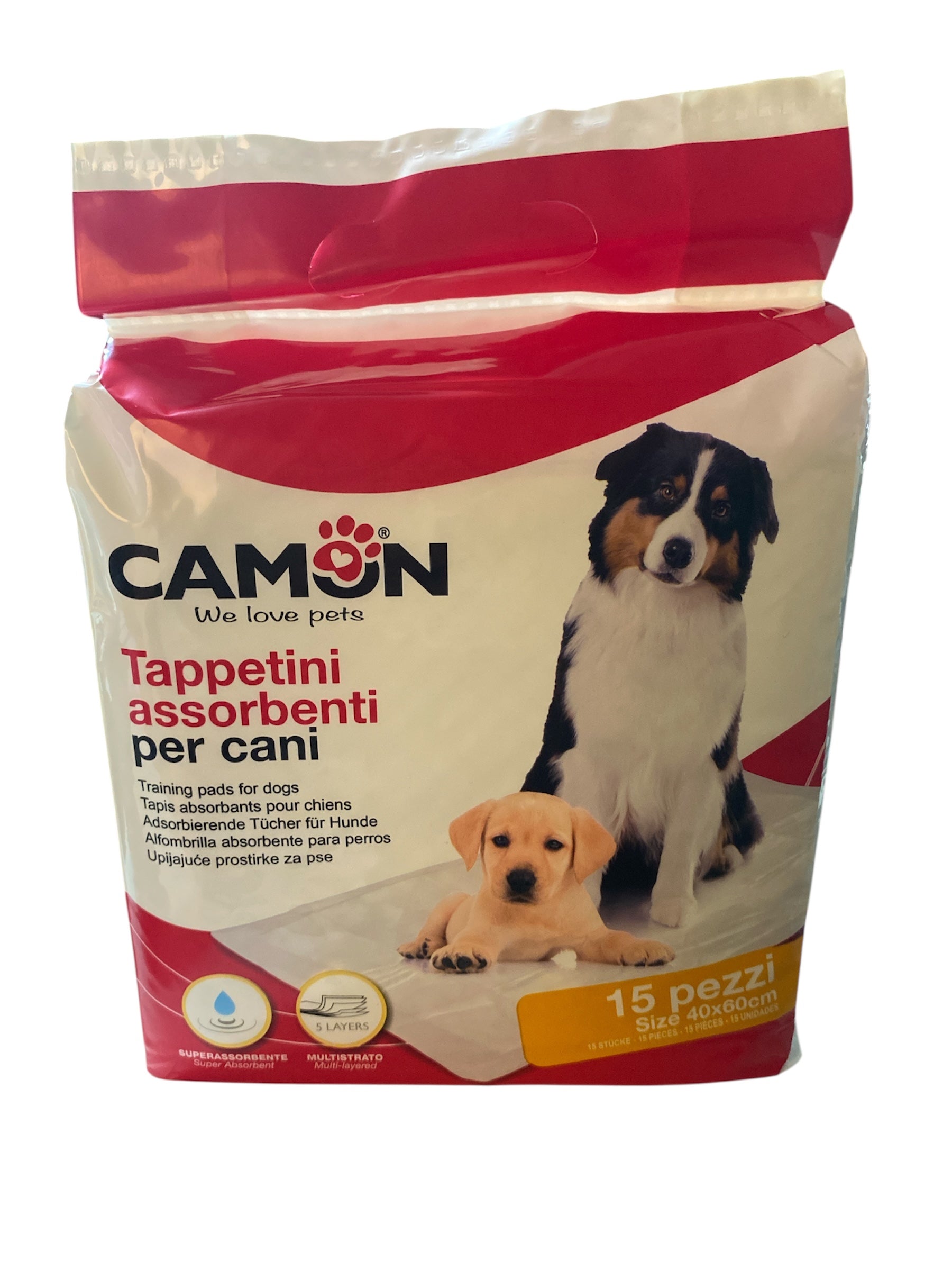 Sabanilla Camon para Perros - 15 unidades