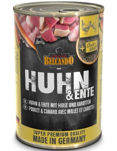 BELCANDO HUHNY ENTE ( POLLO Y PATO ) 400G LATA