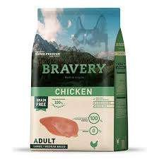 BRAVERY CHICKEN ADULT DOG LARGE/MEDIUM BREEDS 4KG