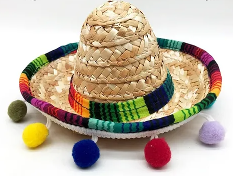 Gorro Mexicano para mascotas