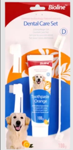 Set Higiene Dental Naranja -  Bioline 175ml