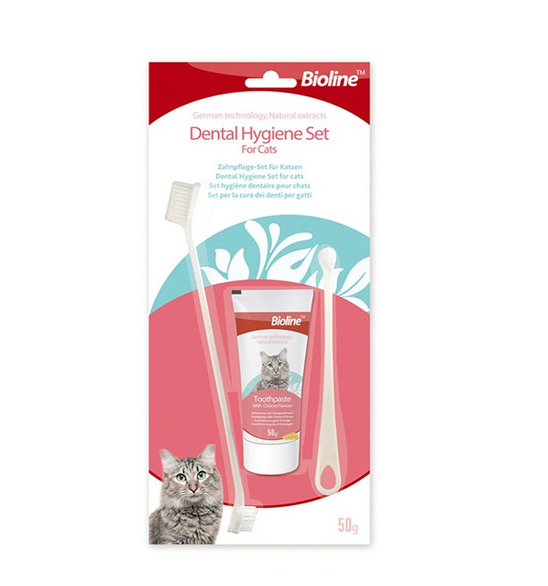KIT DENTAL GATO - BIOLINE 50G