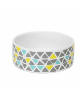 PLATO CERAMICA MOSAICO CELESTE TALLA S