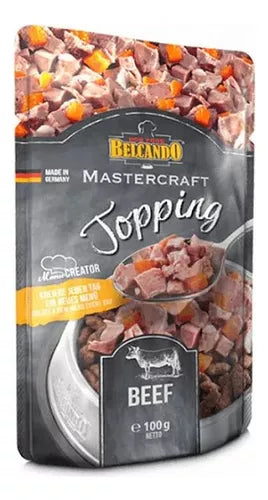 Belcando Mastercraft Topping Ternera alimento húmedo para perros 100 GR