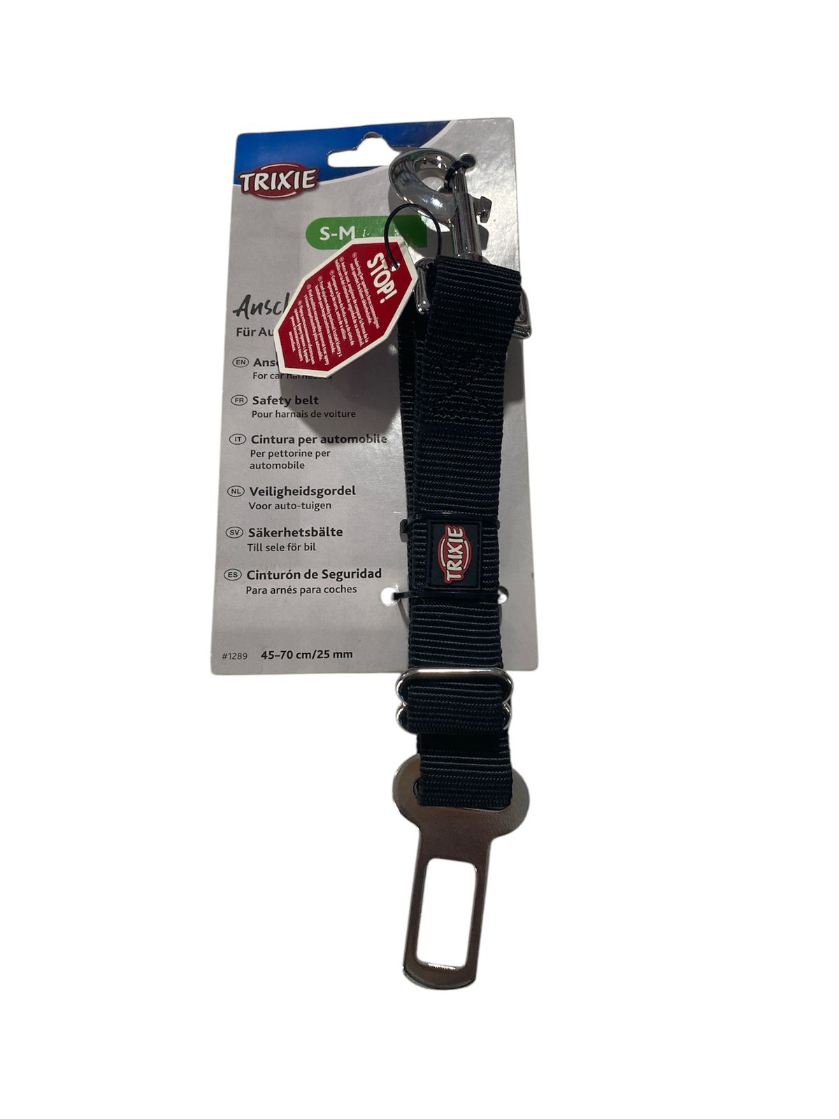 Cinturon Seguridad Auto Trixie Hebilla Universal Viaje Perro
