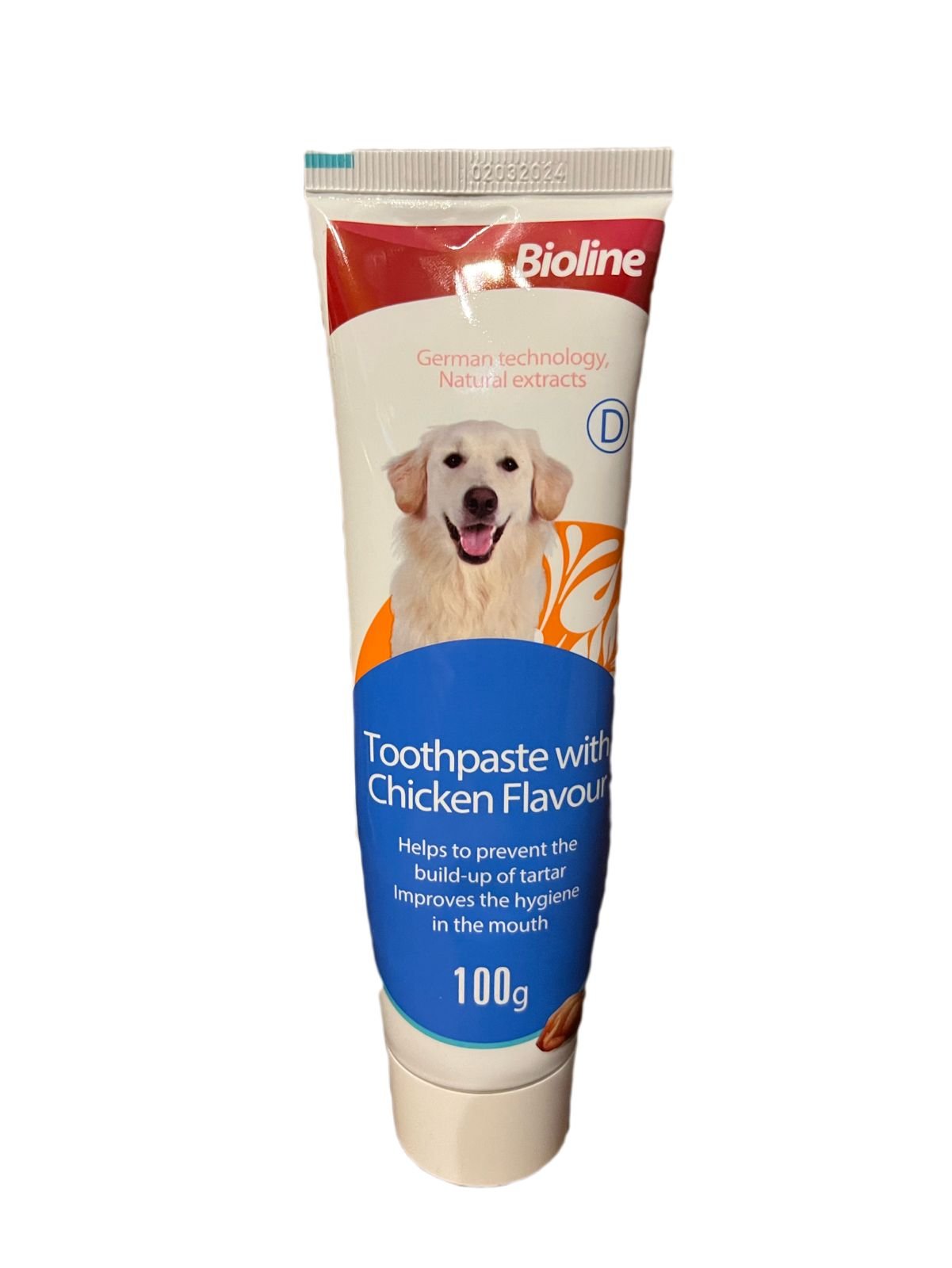 CREMA DENTAL DE POLLO 100G BIOLINE