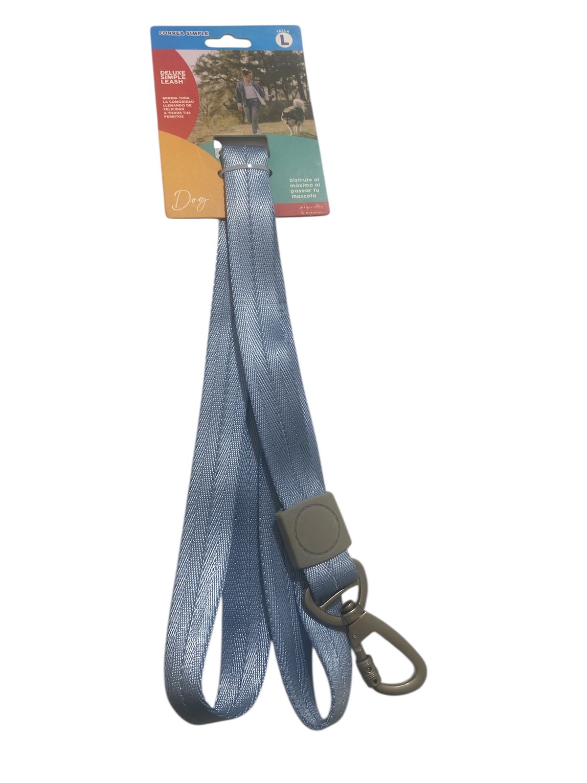Correa Simple para perros - Talla L (Colores Surtidos)
