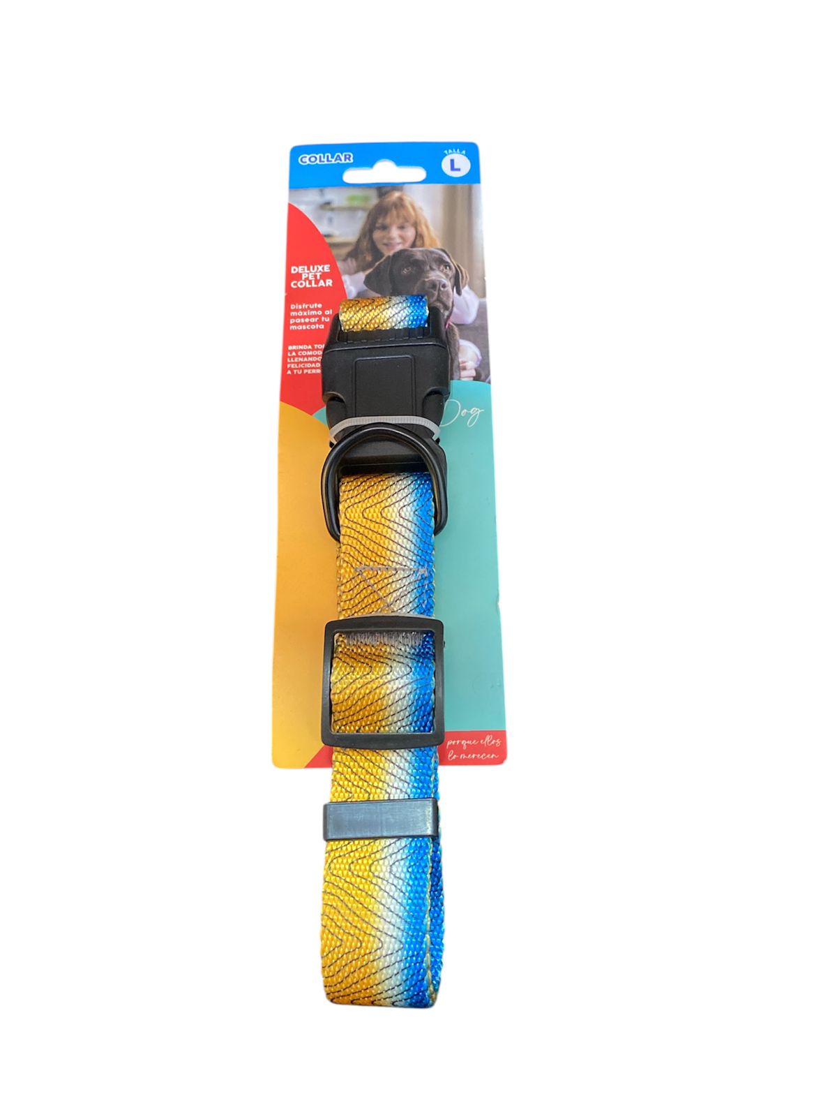 Collar para perros - 2,5 cm talla L. Diseños Surtidos