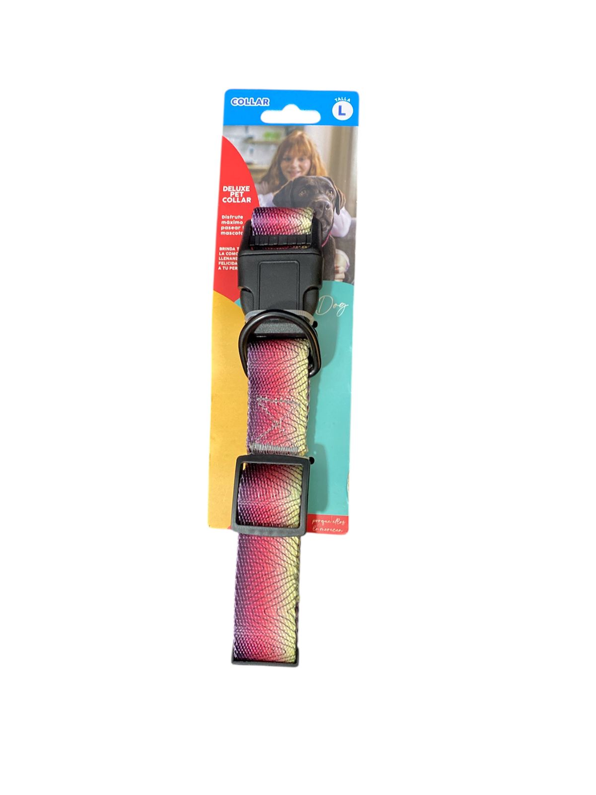 Collar para perros - 2,5 cm talla L. Diseños Surtidos