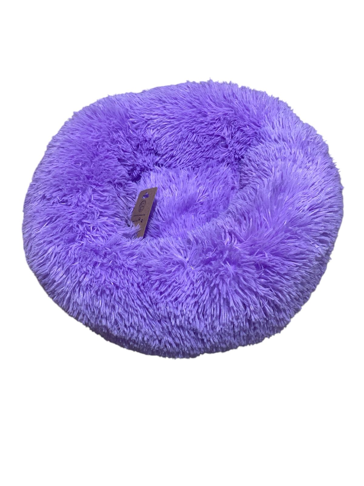 Cama Redonda de Felpa