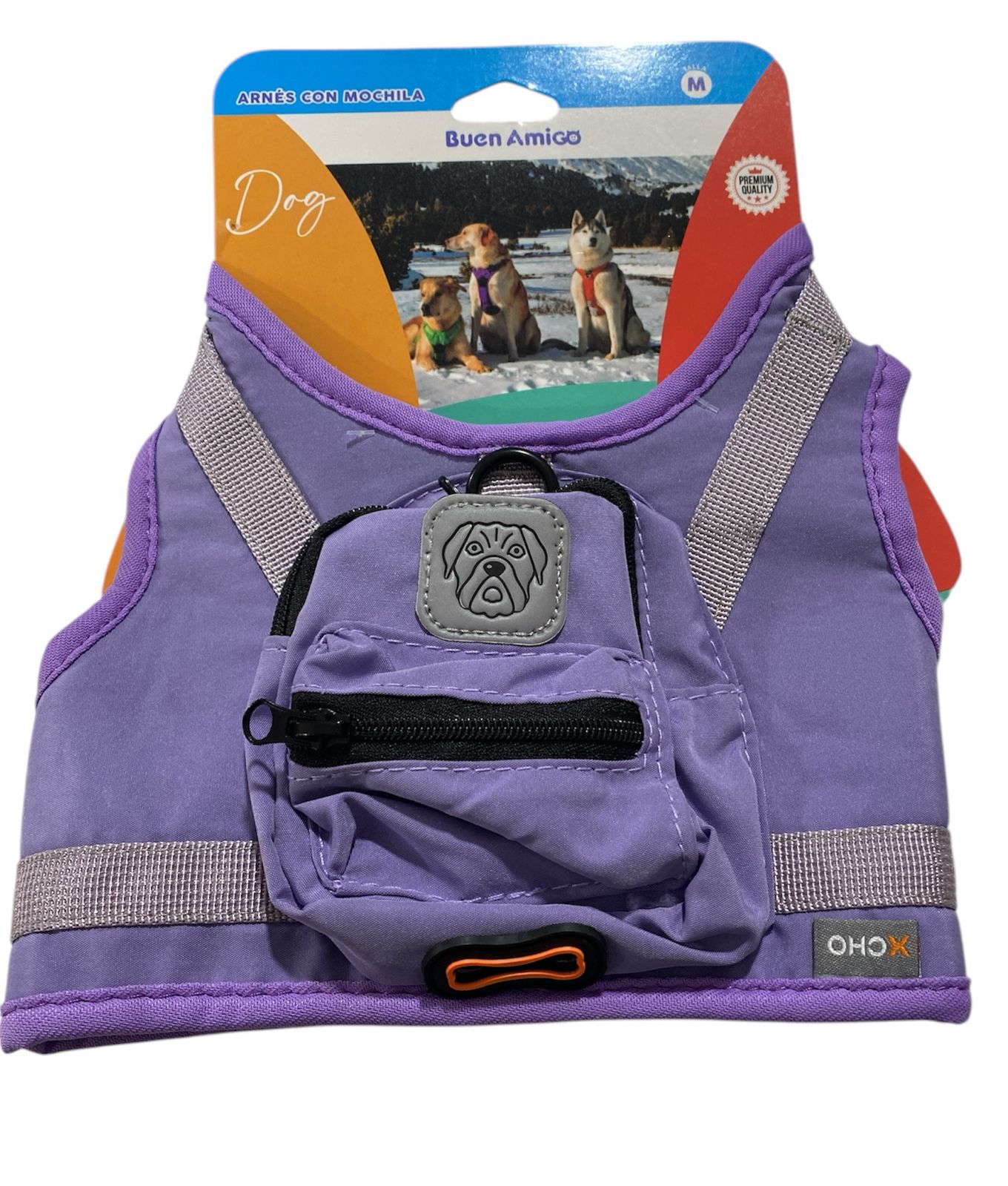 Arnes con mochila Talla M