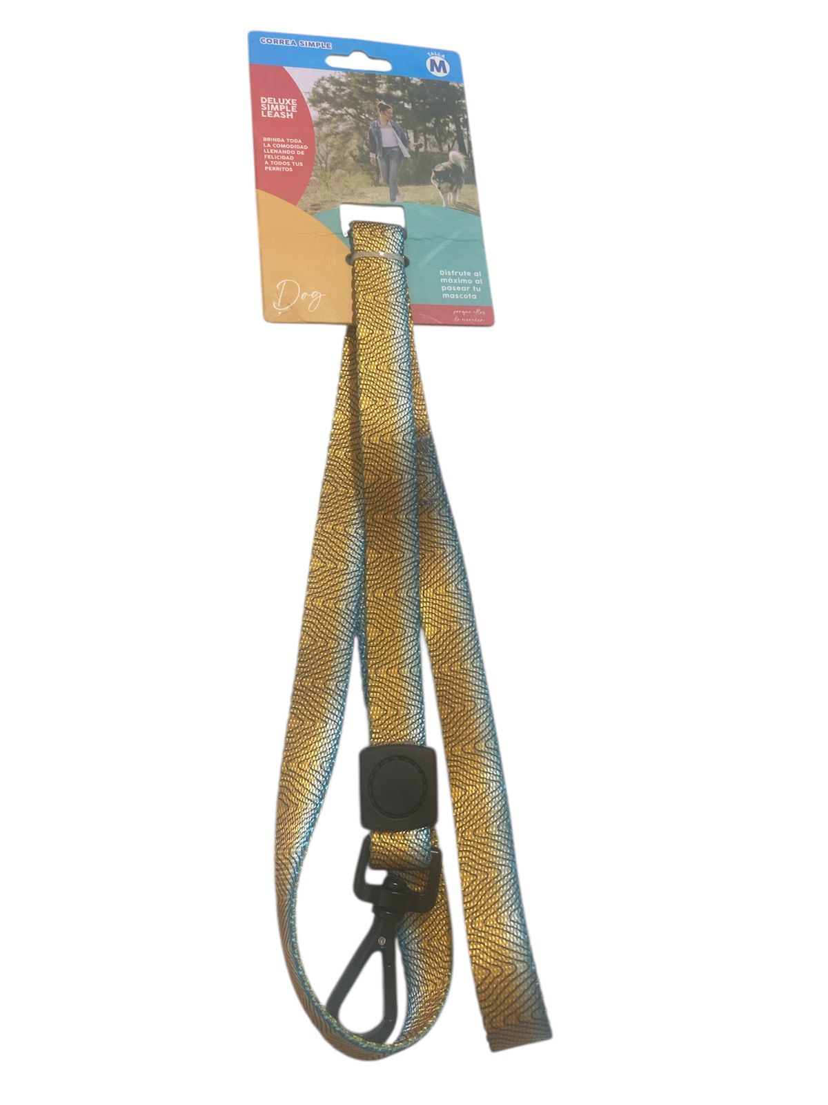 Correa Simple para perros - Talla M (Colores Surtidos)