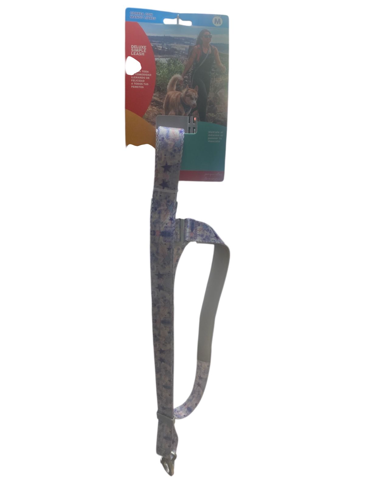 Correa Manos Libres para perros - Talla M (Diseños Surtidos)