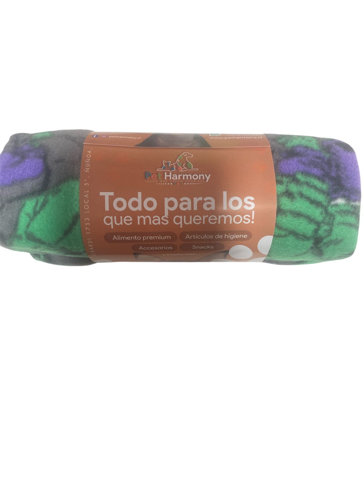Manta polar para mascotas (Colores Surtidos)