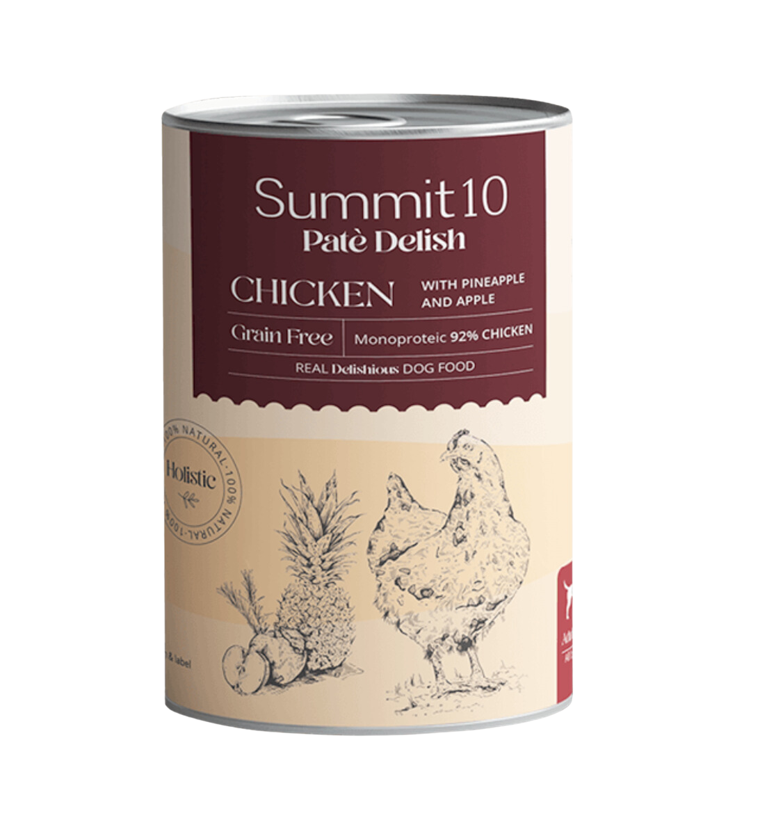 Summit Paté Delish With Chicken For Dog 400g