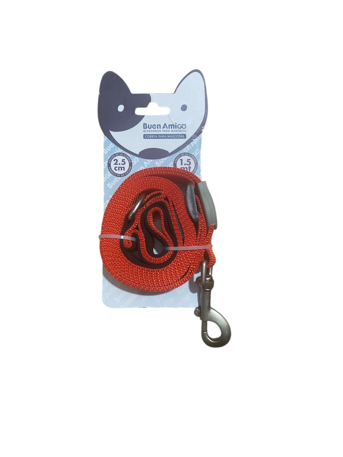 Correa para perros 1,5 metros - Colores Surtidos
