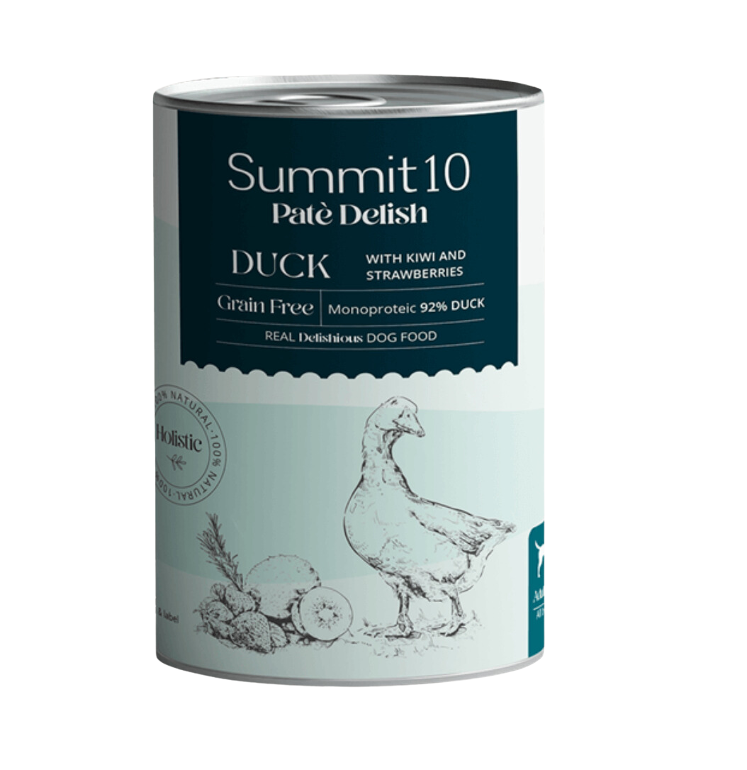 Summit Paté Delish With Duck For Dog 400g