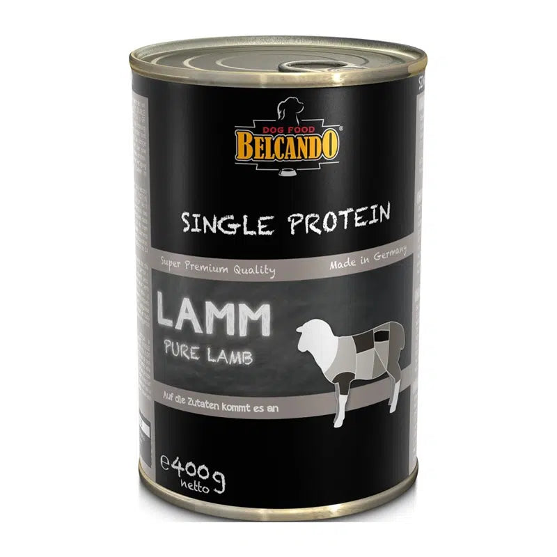 Belcando lata single protein cordero 400grs