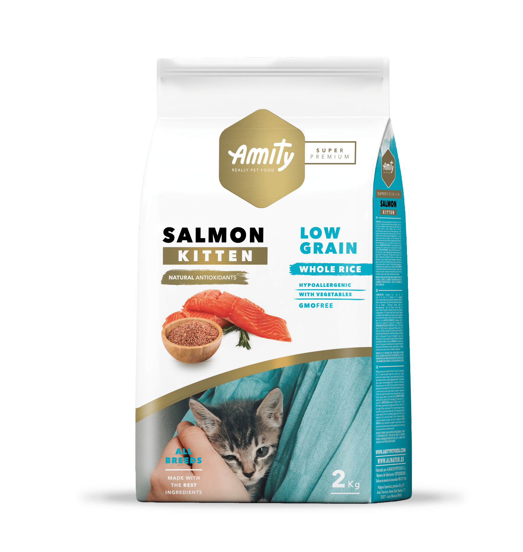 Amity Kitten Salmón 2 Kg