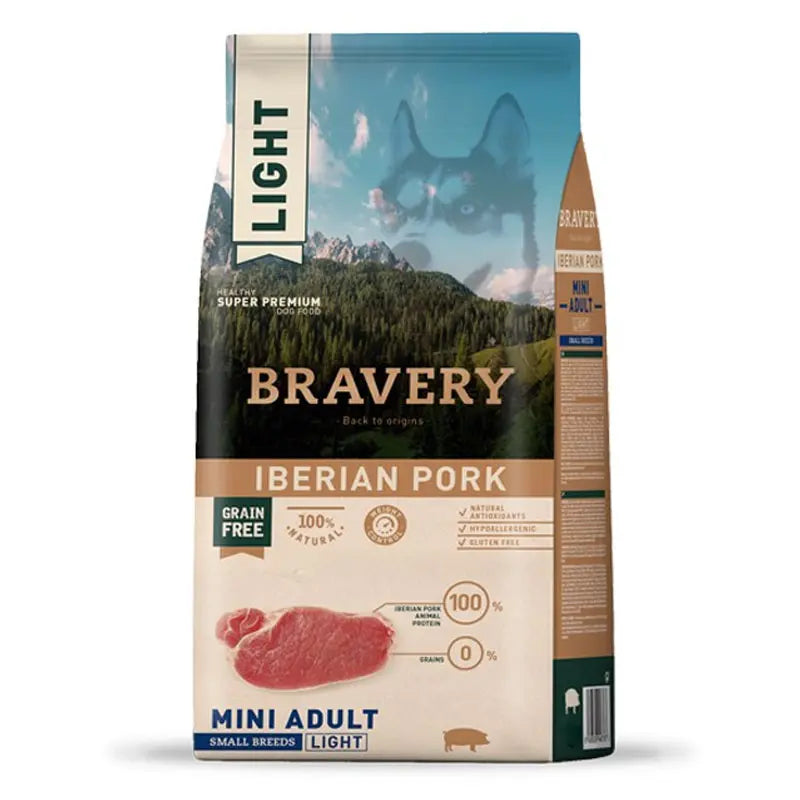 Bravery Light Mini Adulto Cerdo Ibérico – 2Kg