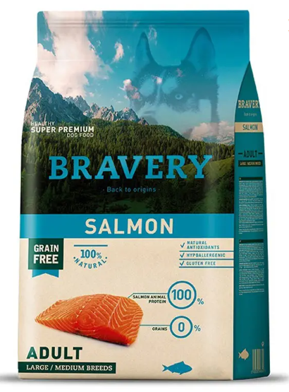 Bravery Salmón Adulto 4kg