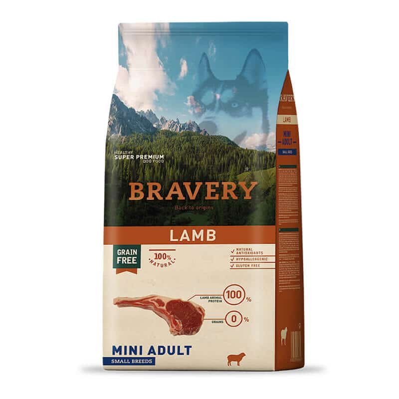 Bravery Cordero Mini Adulto 2Kg