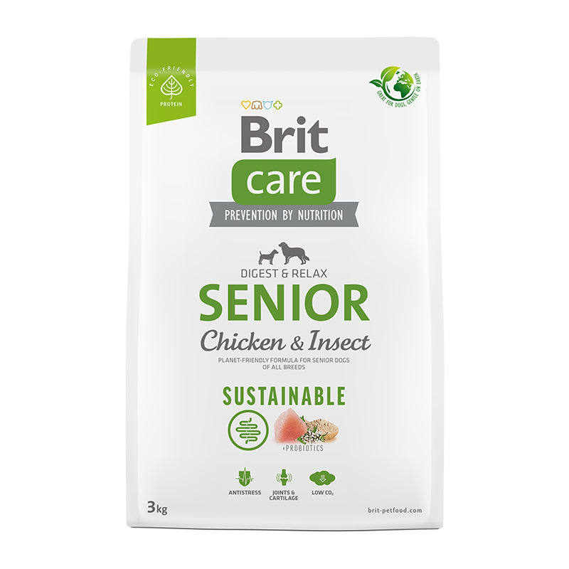 Brit Care Dog Chicken & Insect Senior 3kg