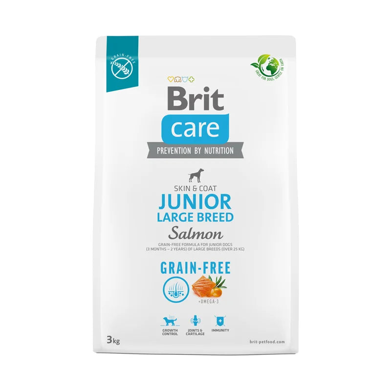 Brit Care Junior Razas Grandes Salmón 3kg