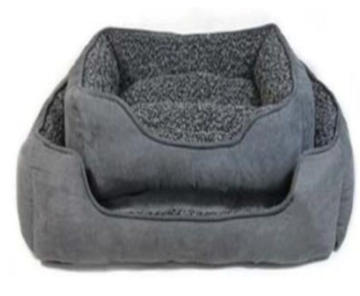 CAMA TALLA L GRIS CON CHIPÓRRO