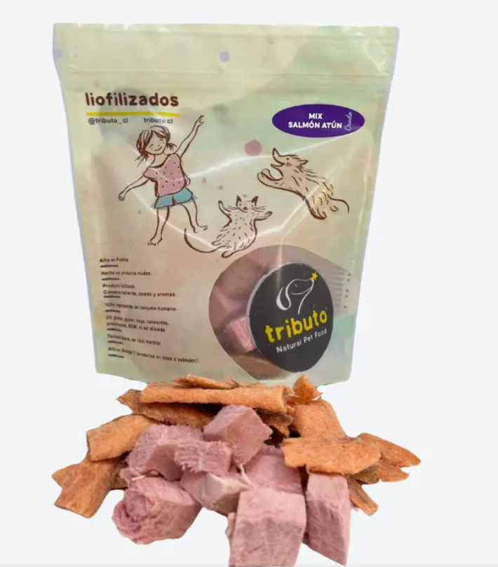 Mix salmon atun liofilizados (100grs)