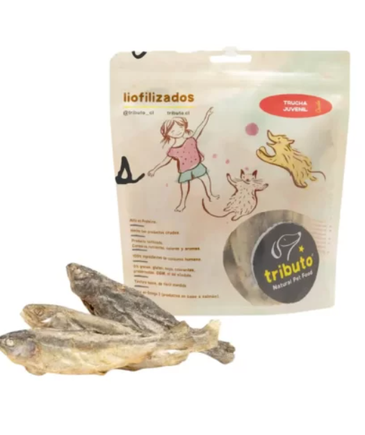 Snacks Liofilizado Trucha Juvenil 100 gr