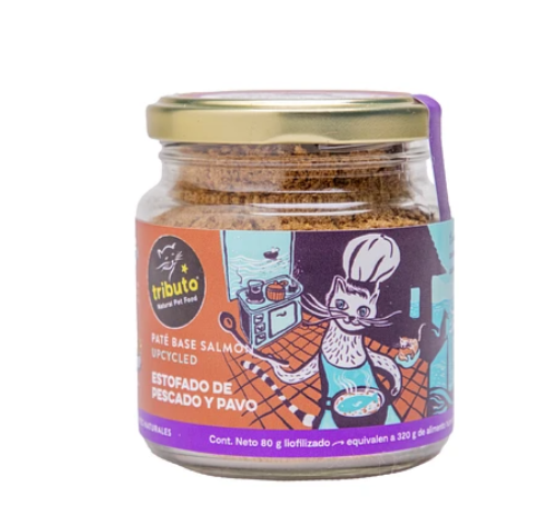 Tributo Estofado de Pescado y Pavo – Paté Sazonador