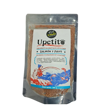 Tributo Upetito Suplemento Liofilizado Salmon Pollo 180g