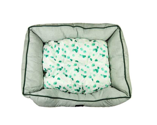 CAMA DISEÑO GRIS TALLA S