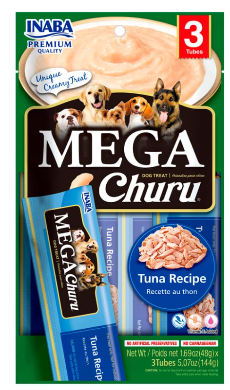 Mega churu perro atun 48g