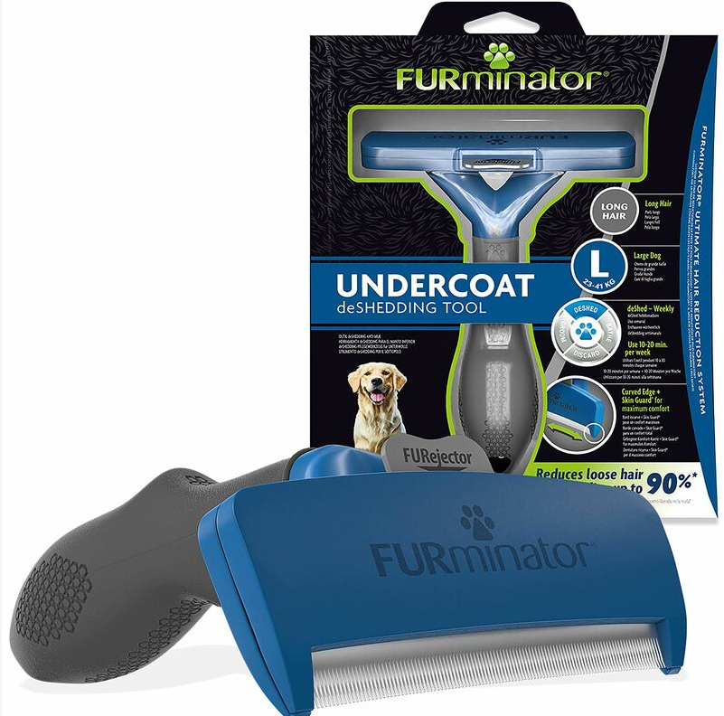 FURminator Undercoat para perros grandes de pelo largo