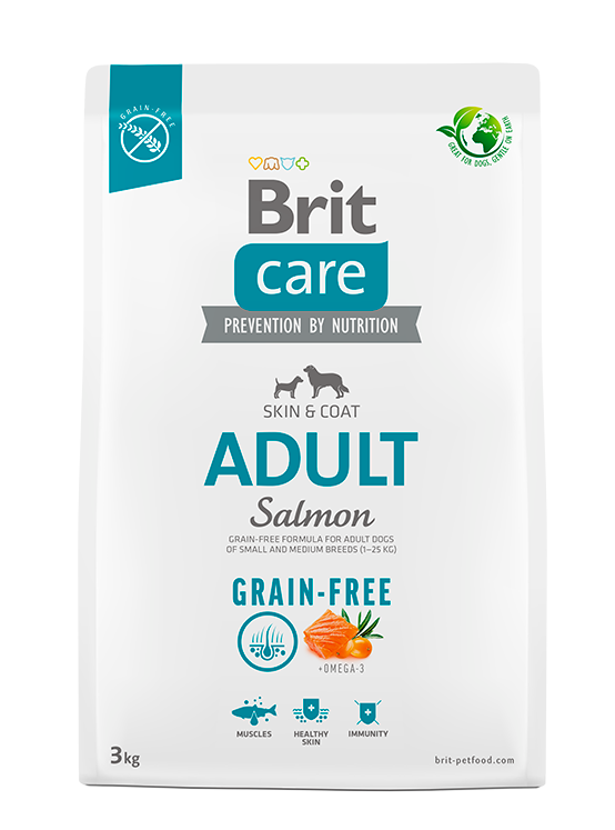 Brit Care Dog Adult Salmon Grain- Free 3kg