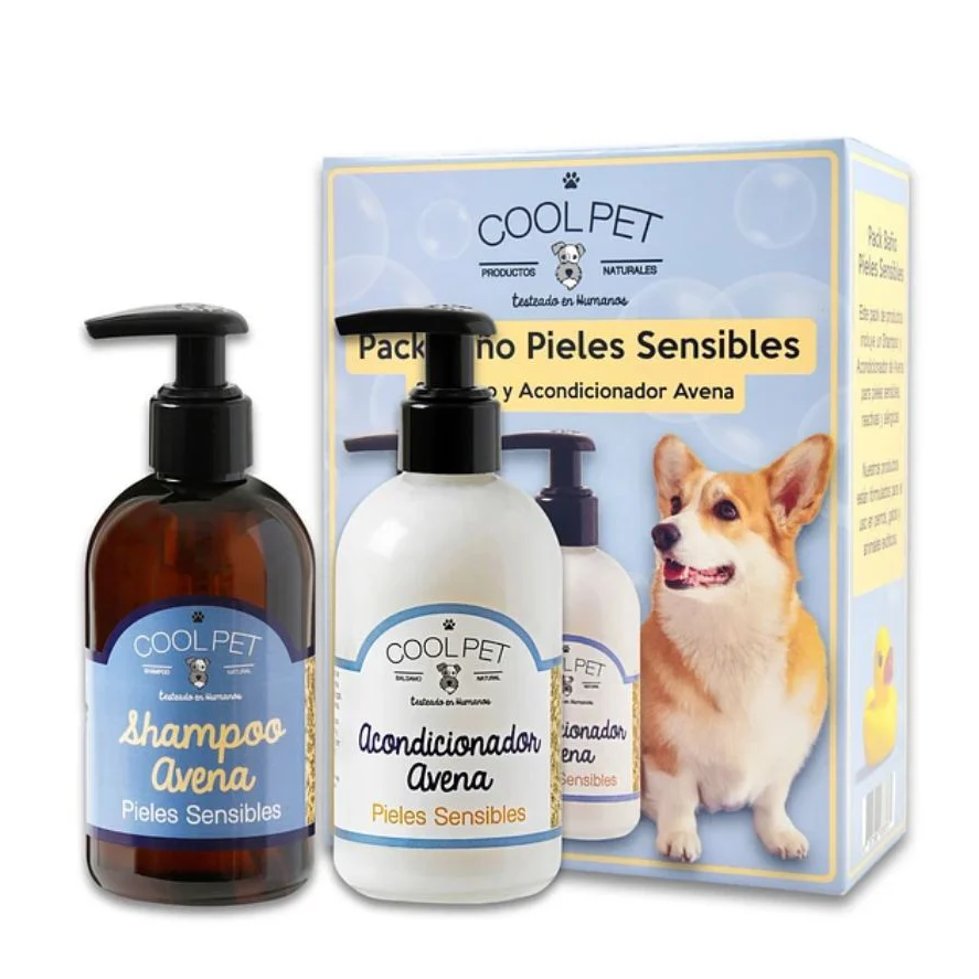 CoolPet Pack para Baño – Avena 250ml