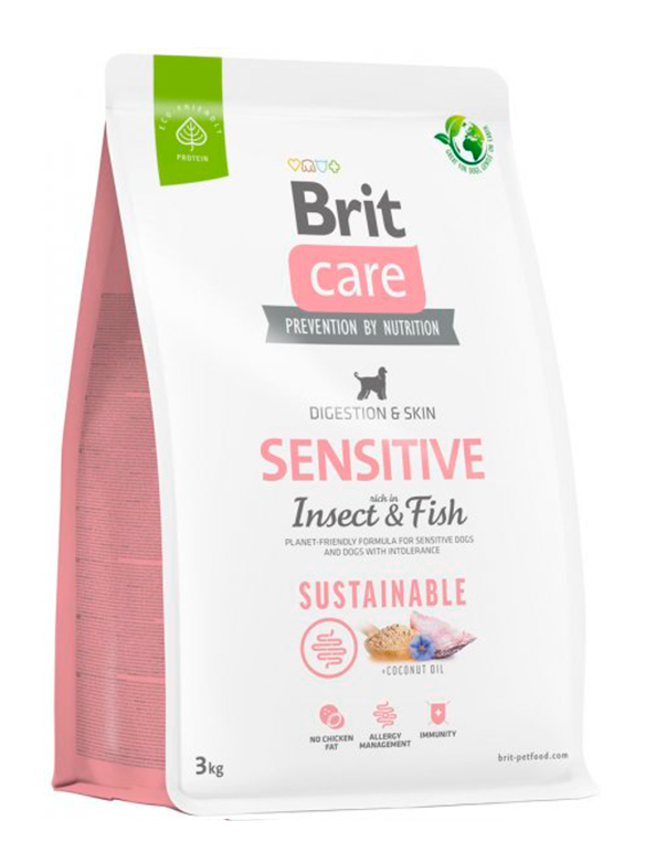 Brit Care Sensitive 3kg INSECT & FISH