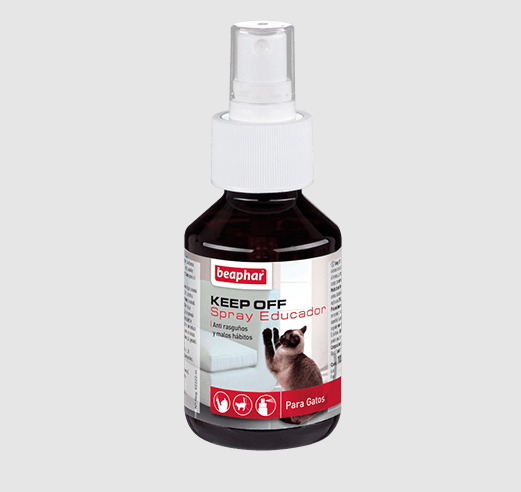 Keep Off Gatos Spray Educador antirasguños y malos habitos 100 ml Beaphar