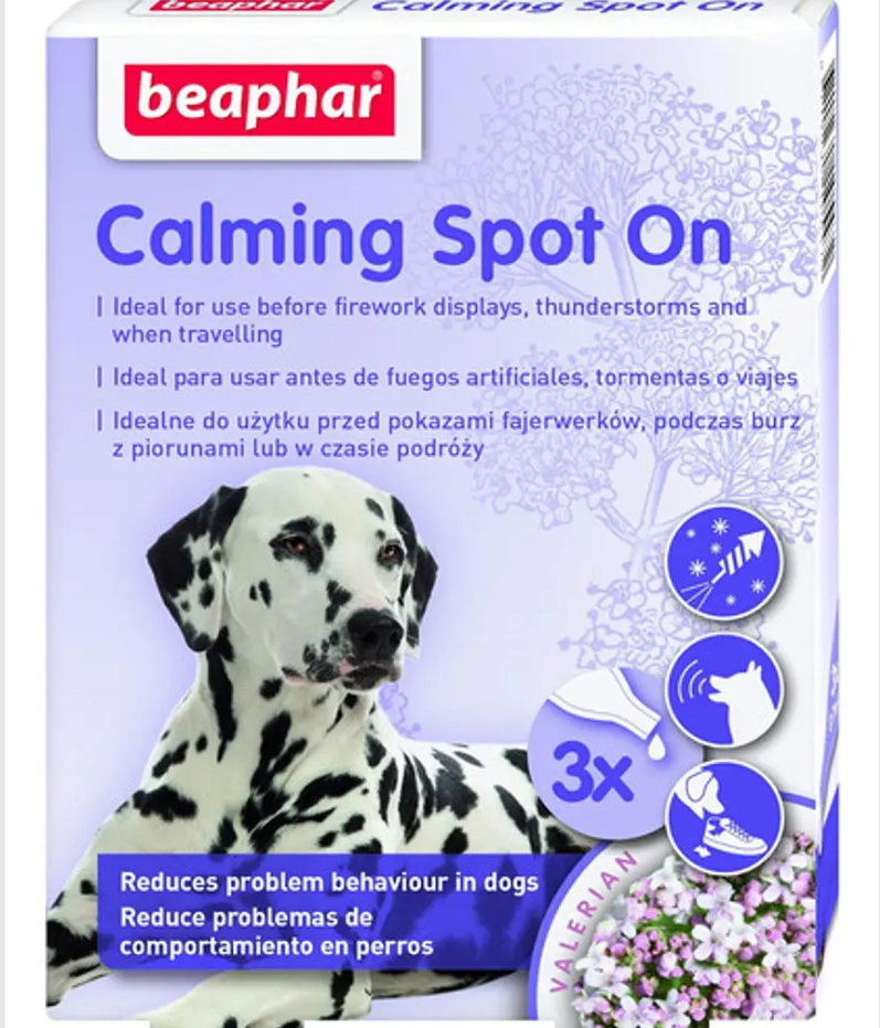 Calming Spot On Para Perro Pipeta Beaphar 3x0,7ml