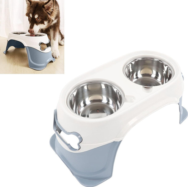 Plato Doble Con Pedestal