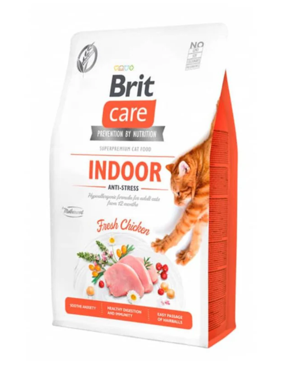Brit Care Gato Grain Free Indoor Anti-Stress 2KG