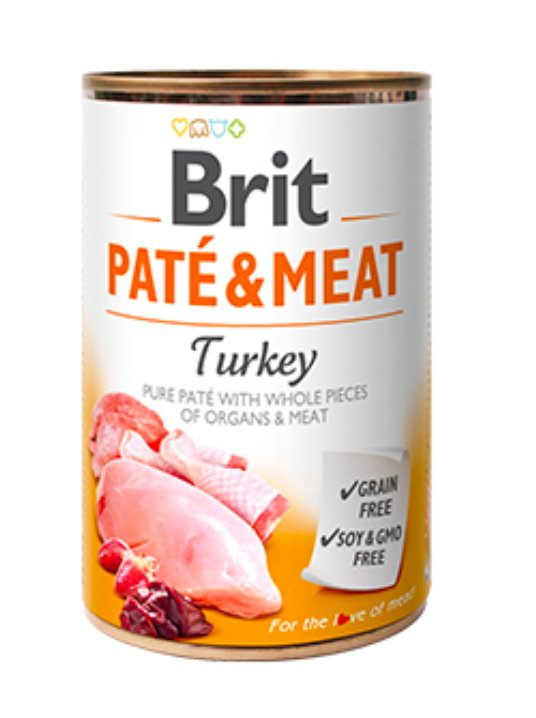 Brit Pate y Meat Turkey 400G