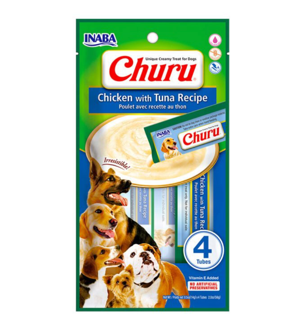 Churu Dog Chicken with Tuna 14g x 4tubos