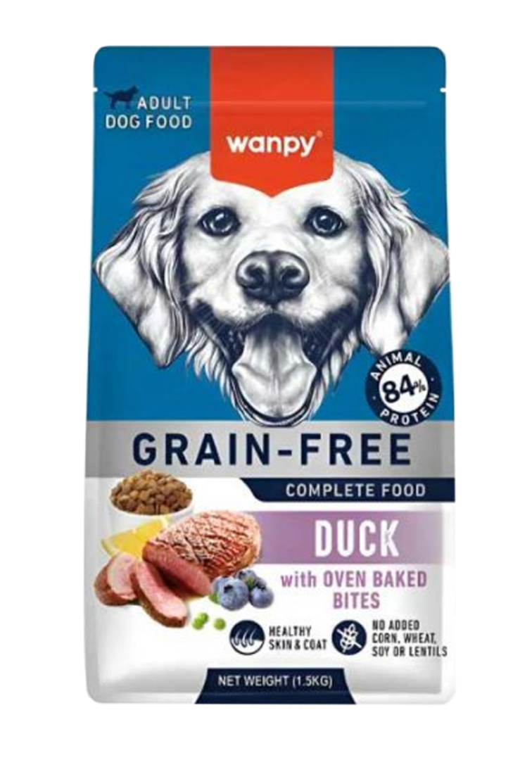WANPY ADULT DUCK DOG 1,5KG (Pato)