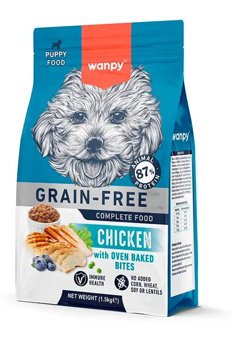WANPY PUPPY CHICKEN DOG 1,5KG (Pollo)