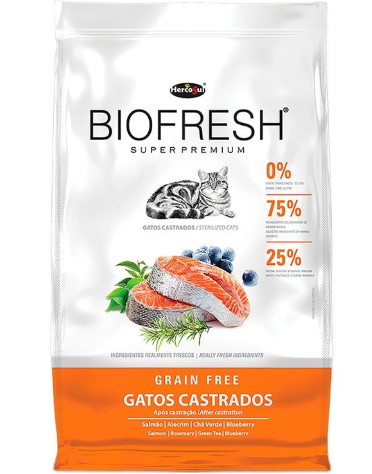 BIOFRESH GATOS CASTRADOS SALMON 7.5 KG